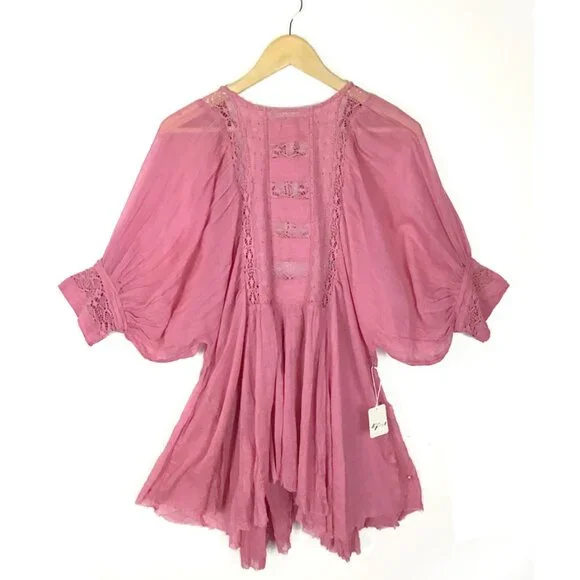 FREE PEOPLE One Finley Mini Dress Tunic